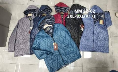 Kurtka wiosena damskie MM22-62 1 kolor 3XL-8XL (towar china) 1