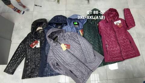 Kurtka wiosena damskie QT88-07 1 kolor 3XL-8XL (towar china)