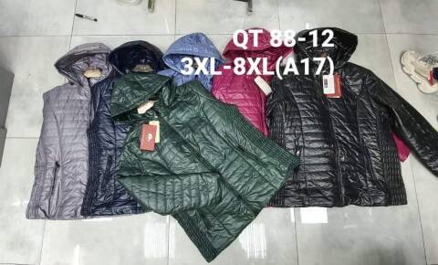 Kurtka wiosena damskie QT88-12 1 kolor 3XL-8XL (towar china)