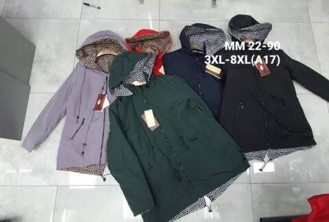Kurtka wiosena damskie MM22-90 1 kolor 3XL-8XL (towar china)