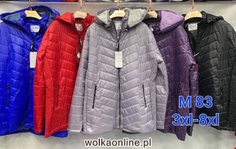 Kurtka wiosena damskie M83 1 kolor 3XL-8XL (towar china)