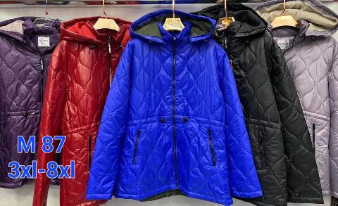 Kurtka wiosena damskie MM87 1 kolor 3XL-8XL (towar china) 1