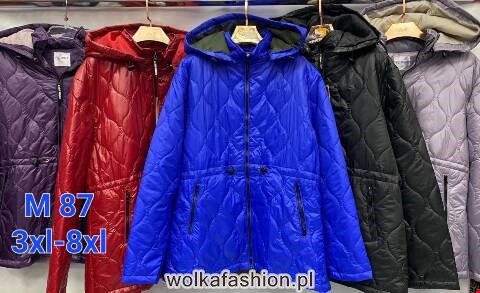 Kurtka wiosena damskie MM87 1 kolor 3XL-8XL (towar china)
