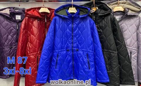 Kurtka wiosena damskie MM87 1 kolor 3XL-8XL (towar china)