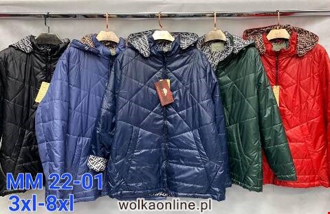 Kurtka wiosena damskie M22-01 1 kolor 3XL-8XL (towar china)