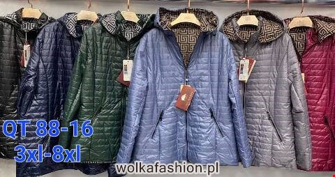 Kurtka wiosena damskie QT88-16 1 kolor 3XL-8XL (towar china)