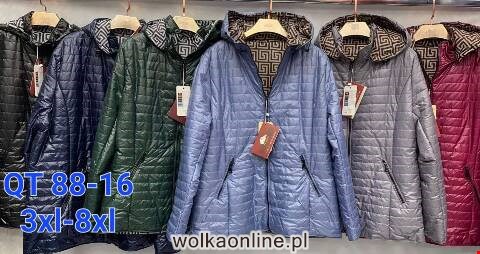 Kurtka wiosena damskie QT88-16 1 kolor 3XL-8XL (towar china)