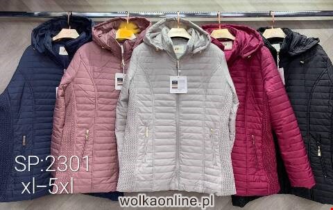 Kurtka wiosena damskie SP2301 1 kolor XL-5XL (towar china)