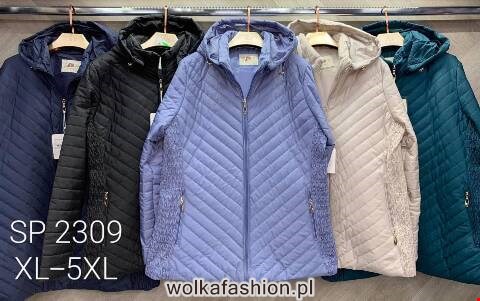 Kurtka wiosena damskie SP2309 1 kolor XL-5XL (towar china)