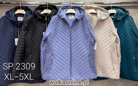 Kurtka wiosena damskie SP2309 1 kolor XL-5XL (towar china)