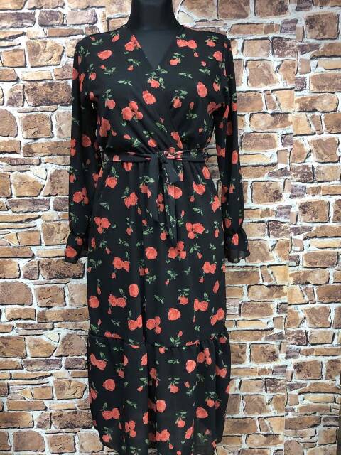 Sukienka Damskie 8650 1 kolor L-4XL (towar polskie)