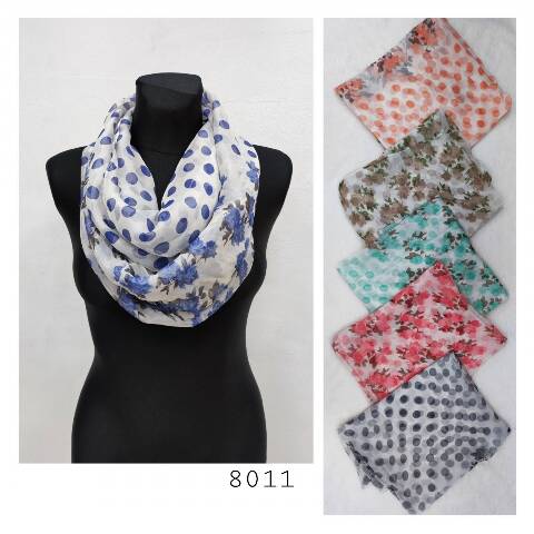 Komin damskie 8011 Mix kolor Standard 1