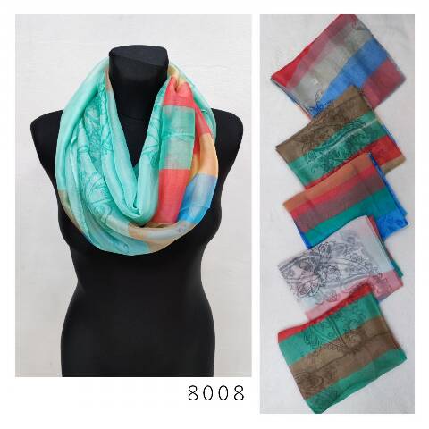 Komin damskie 8008 Mix kolor Standard 1