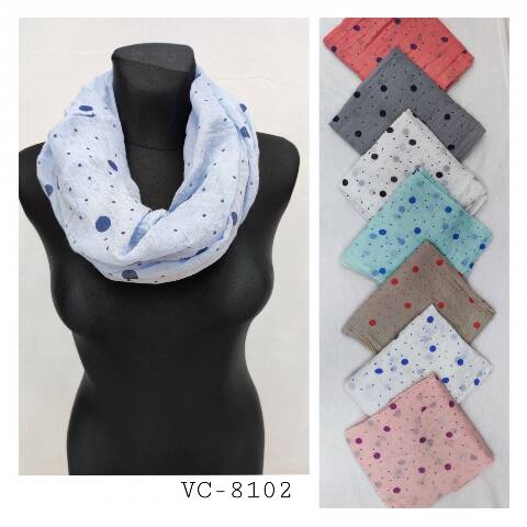 Komin damskie CV-8102 Mix kolor Standard