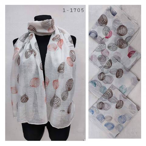 Szaliki  damskie 1-1705 Mix kolor Standard 1