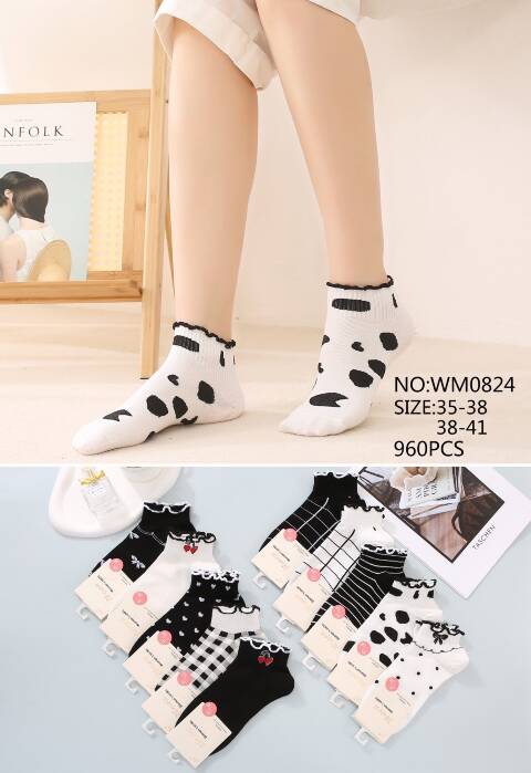 Stopki Damskie VM0824 Mix kolor 35-41 1