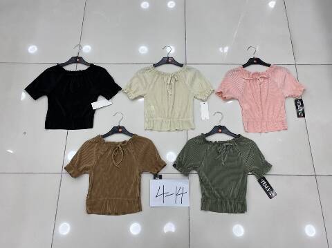 Bluzki dziewczęce 8830 1 kolor 4-14 1