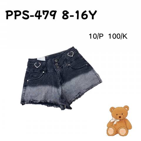 Szorty dziewczęce PPS-479 1 kolor 8-16 1