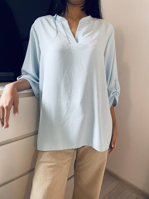 Bluzka damska 8935 1 kolor 46-54 (towar polskie)