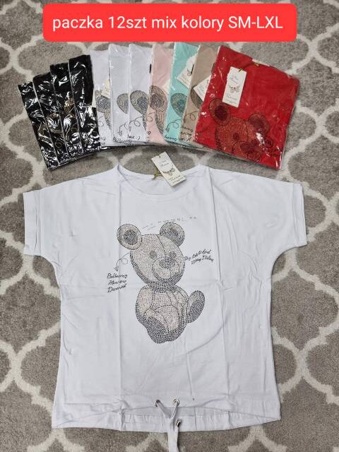 Bluzka damskie 8944 Mix kolor S/M-L/XL 1