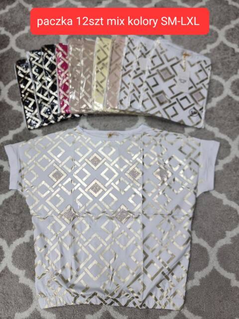 Bluzka damskie 8946 Mix kolor S/M-L/XL 1