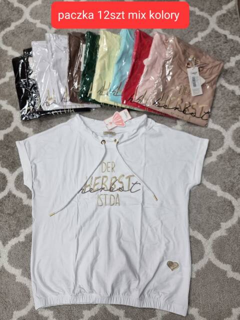 Bluzka damskie 8952 Mix kolor Standard