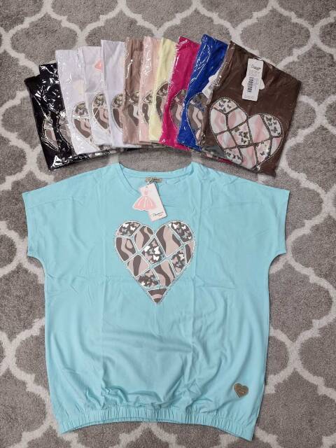 Bluzka damskie 8953 Mix kolor Standard