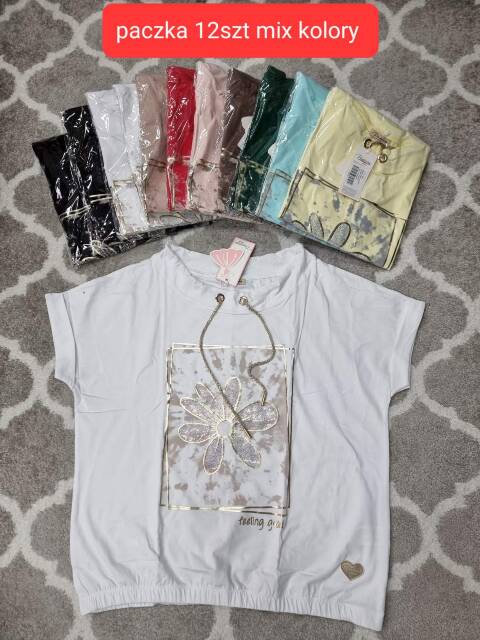 Bluzka damskie 8955 Mix kolor Standard