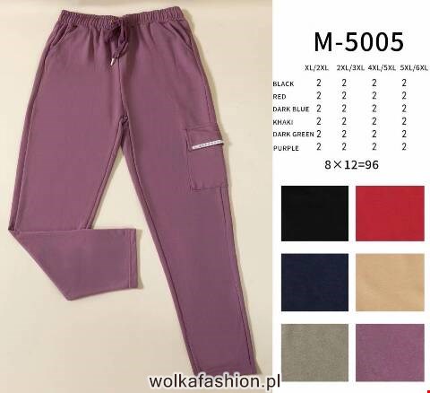 Spodnie dresowe damskie M-5005 Mix kolor XL-6XL
