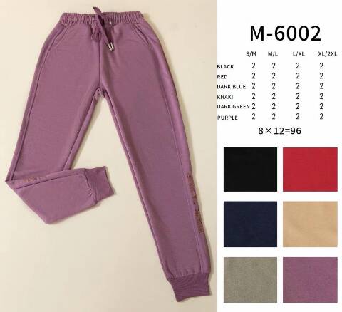 Spodnie dresowe damskie M-6002 Mix kolor S-2XL