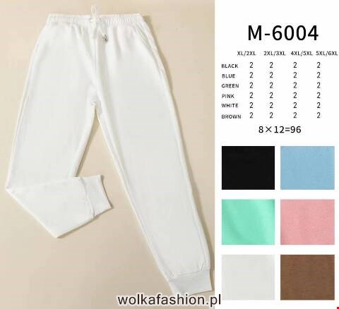 Spodnie dresowe damskie M-6004 Mix kolor XL-6XL