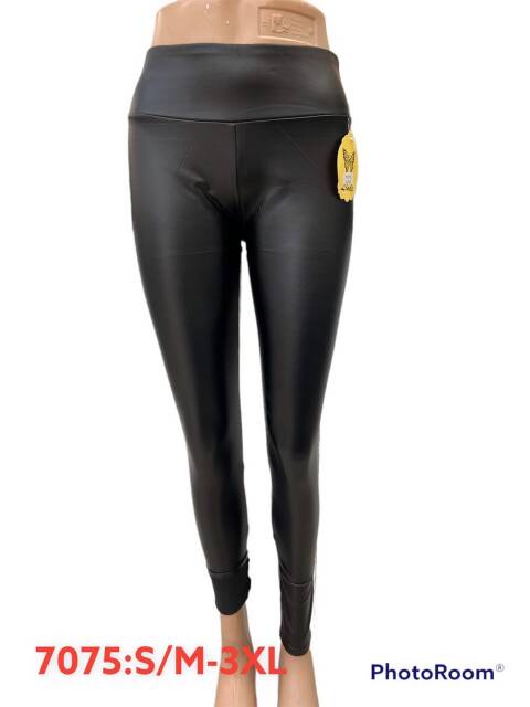   Spodnie skórzane damskie 7075 1 kolor S-3XL 1