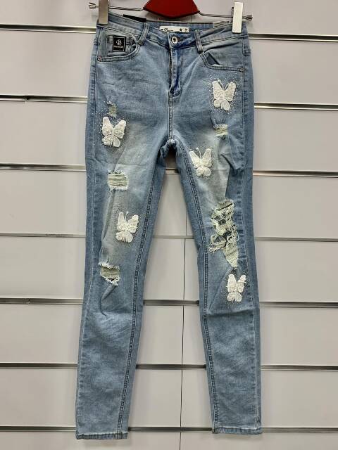 Jeansy damskie F3584 1 Kolor 34-42 1