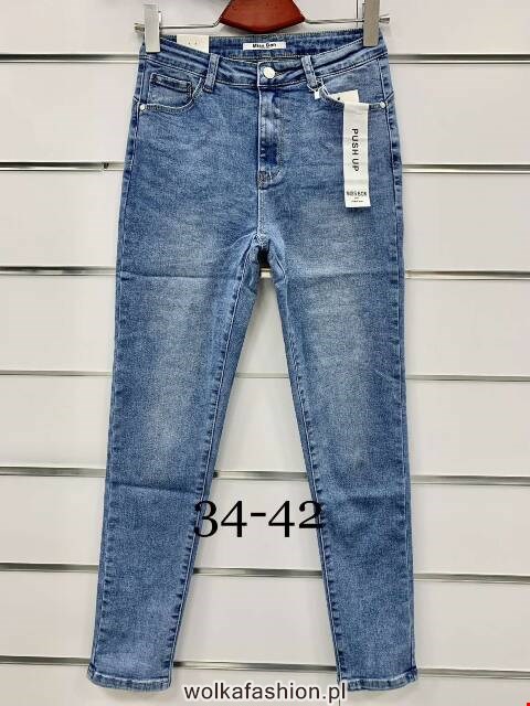 Jeansy damskie 9048 1 Kolor 34-42