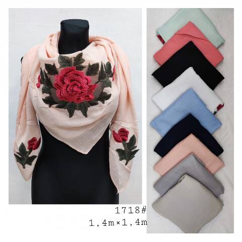 Chustka damskie 1718 Mix kolor Standard