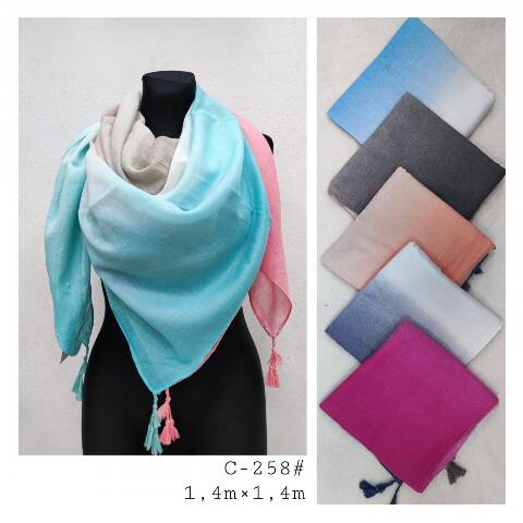 Chustka damskie C258 Mix kolor Standard 1