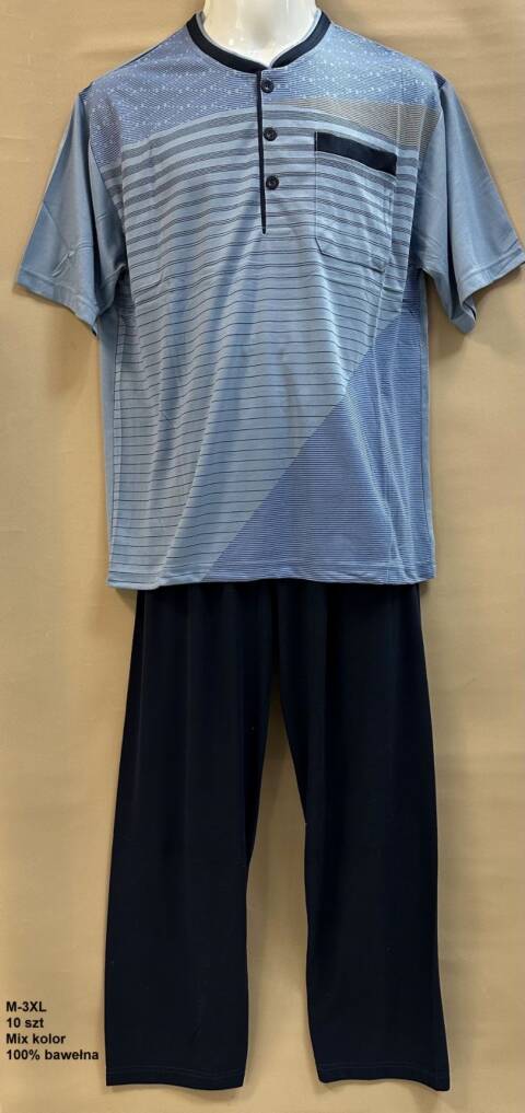 Piżama męska Vietnam 9135 Mix kolor M-3XL 1