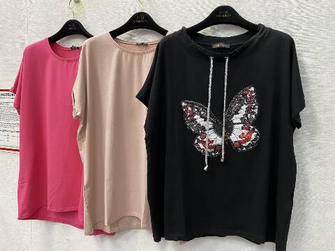 Bluzka damskie 9279 Mix kolor Standard