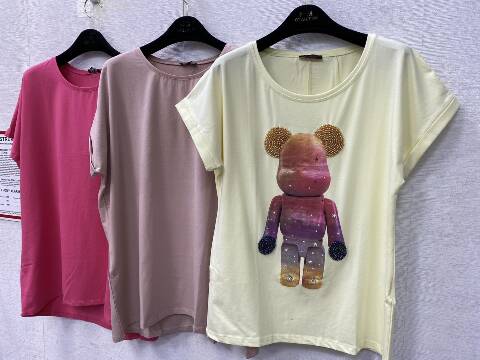 Bluzka damskie 9284 Mix kolor Standard