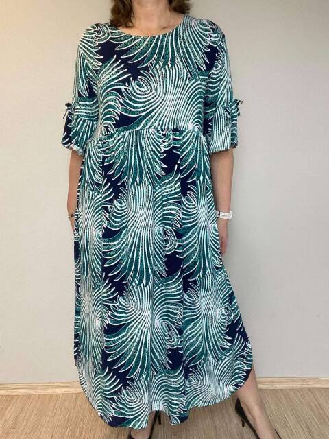 Sukienka damska 9308 Mix kolor Standard (towar polskie)