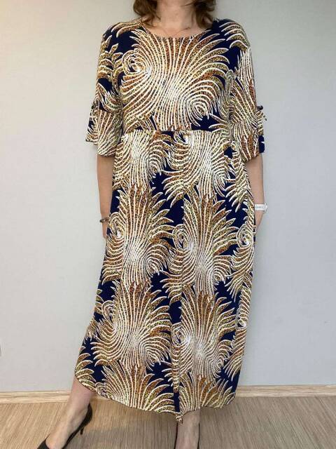 Sukienka damska 9315 Mix kolor Standard (towar polskie)