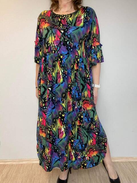 Sukienka damska 9316 Mix kolor Standard (towar polskie)