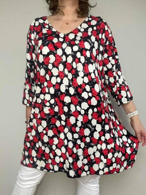 Tunika damska 9321 Mix kolor Standard (towar polskie) 1