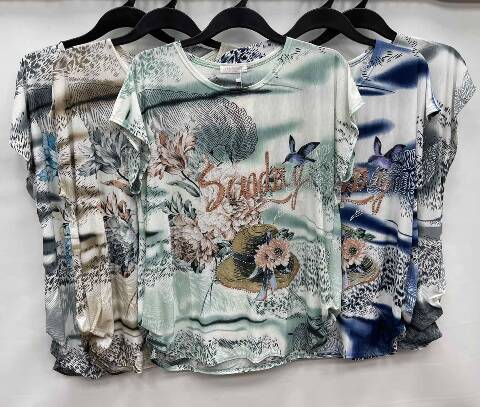 Bluzka damska china 9330 Mix kolor L-4XL 1