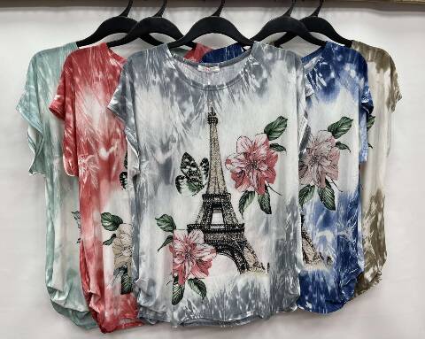 Bluzka damska china 9332 Mix kolor L-4XL 1