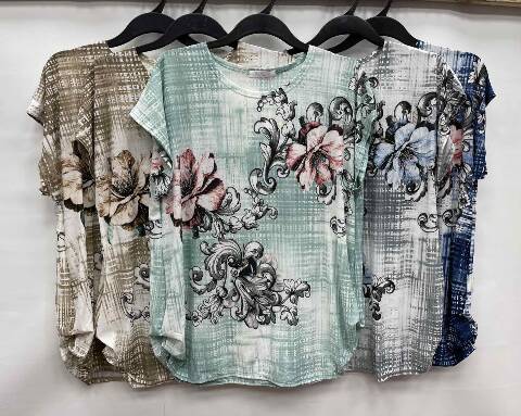 Bluzka damska china 9331 Mix kolor L-4XL