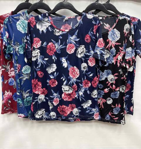 Bluzka damska china 9337 Mix kolor L-4XL