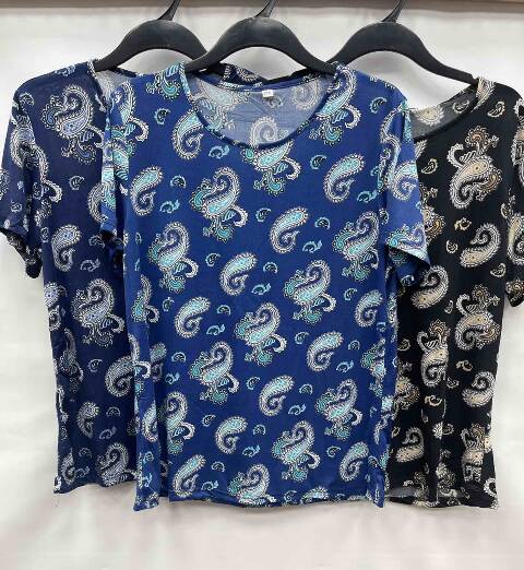 Bluzka damska china 9338 Mix kolor L-4XL 1