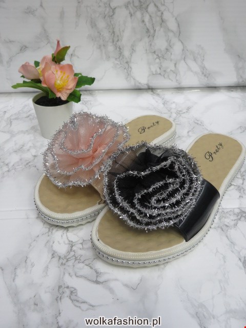 Klapki Damskie 198-27 WHITE/NUDE/NAVY/BLACK 37-42