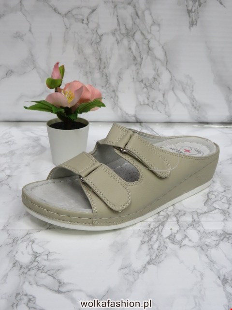 Klapki Damskie 0017 BEIGE 36-42
